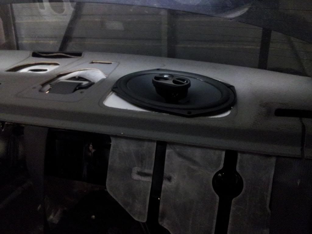 DIY mounting 6x9" speakers in parcel shelf AusLancer